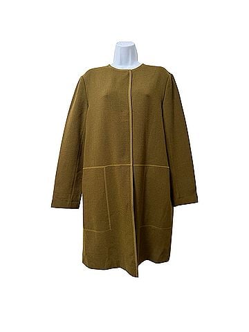 Lafayette 148 New York Wool Longline Coat (view 1)
