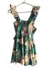 Chicways Floral Multi Color Romper Size M - photo 2