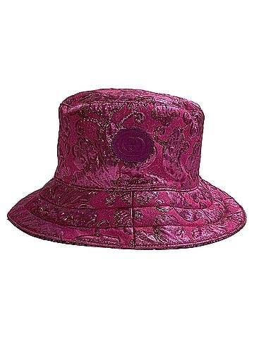 Gucci Gucci Lamé GG Monogram Reversible Bucket in Pink Polyamide (view 1)