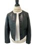 Coach 100% Leather Black Leather Jacket Size M - photo 1