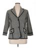 misook 100% Polyester Houndstooth Gray Misook Blazer Size XL - photo 1