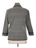 misook 100% Polyester Houndstooth Gray Misook Blazer Size XL - photo 2