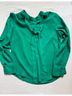 The Limited 100% Polyester Green Blouse Size 14 - photo 3