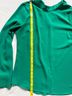 The Limited 100% Polyester Green Blouse Size 14 - photo 6