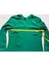 The Limited 100% Polyester Green Blouse Size 14 - photo 7