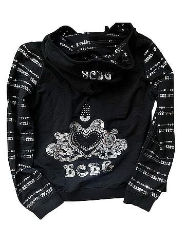 BCBGMAXAZRIA Zip Up Hoodie (view 2)