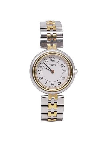 Hermès Hermès Profile Quartz Watch in Silver Stainless Steel (view 1)
