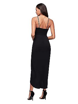 Xscape Tulip-Hem Crepe Midi Dress Cocktail Dress (view 2)