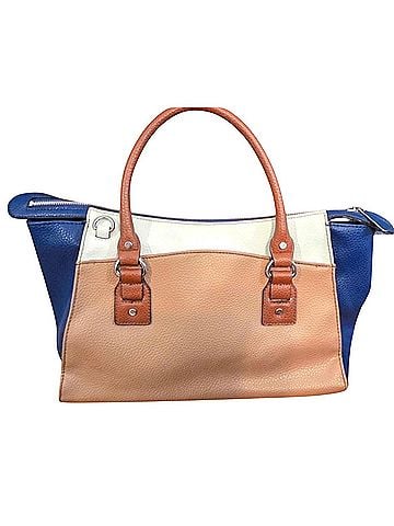 Dana Buchman Dana Buchman Leather Satchel (view 2)
