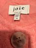 Joie 96% Polyester 10% Acrylic 1% Nylon 100% Cotton Pink Jacket Size M - photo 3