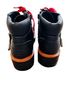 Indigo Black Red Ankle Boots Size 6 1/2 - photo 5