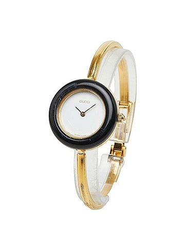 Gucci Gucci Change Bezel 6 Colors Wristwatch Bangle Watch 11 12.2 Quartz White Dial Plated Women's GUCCI (view 2)