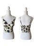 Thirty/Thirty Animal Print Black White Sleeveless Top Size M - photo 1
