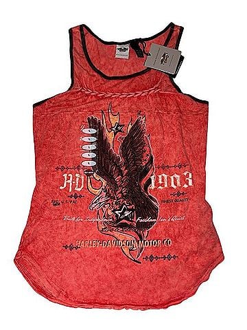 Harley Davidson Tank-Braid Accent Tank Top (view 1)