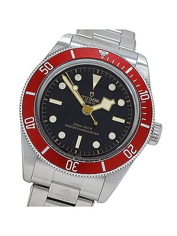 Tudor Tudor Black Bay 7941A1A0RU Men's Automatic Watch, Stainless Steel (SS), Black, Red, Silver (view 1)