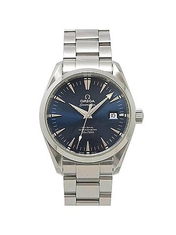 Omega Omega Seamaster Aqua Terra Co-Axial 2503 80 Men's Watch, Date, Blue, Automatic Movement (view 1)