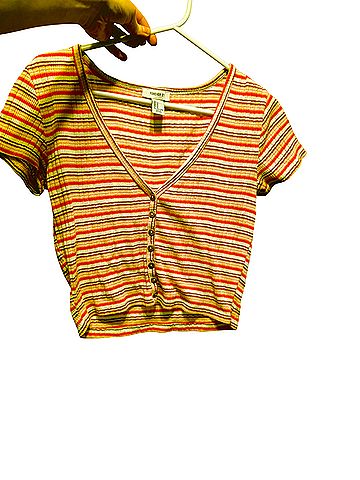 Forever 21 Short Sleeve Blouse (view 1)