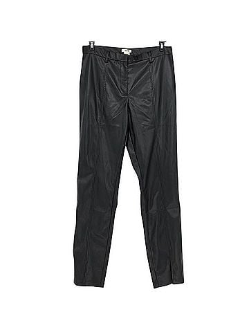 Jason Wu Faux Leather Pants with Front Slit Faux Leather Pants (view 1)