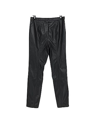 Jason Wu Womens Faux Leather Pants with Front Slit Faux Leather Pants (view 2)