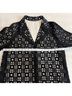 Elie Tahari Black Coat Size S - photo 4