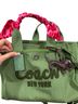 Coach Green Leather Tote One size - photo 2