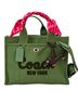 Coach Green Leather Tote One size - photo 1