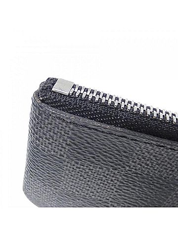 Louis Vuitton Louis Vuitton Damier Graphite Card Key Case Pochette Clé N60155 Coin &amp; (view 2)