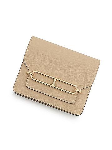 Hermès Hermes wallet, Roulis, Trench, Evercolor, K stamp. (view 1)
