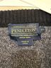 Pendleton Black Gray Wool Cardigan Size XL - photo 3