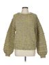 Maje Tweed Yellow Maje Pullover Sweater Size M - photo 1