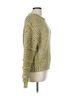 Maje Tweed Yellow Maje Pullover Sweater Size M - photo 3