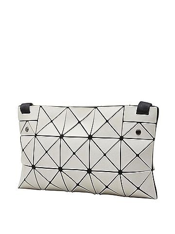 Issey Miyake Issey Miyake Bao Carton Crossbody Shoulder Bag, Gray/Black, Polyester, Women's. (view 2)