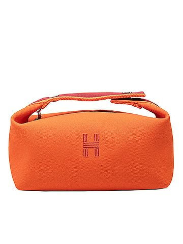 Hermès Small Toile Bride A Brac Case (view 1)