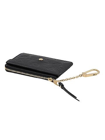 Louis Vuitton Louis Vuitton Wallet/Coin Case Monogram Empreinte Porte Carte Rect Verso M69421 LOUIS VUITTON Black Business Card Holder/Card (view 2)