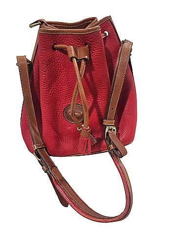 Dooney & Bourke Leather Bucket Bag (view 2)