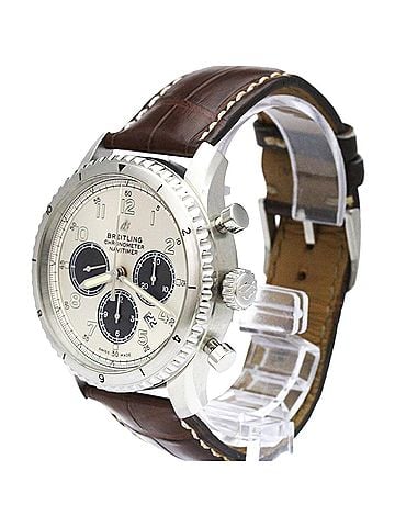 Breitling BREITLING Navitimer 8 Chronograph Steel Automatic Mens Watch AB0117 Polished (view 2)