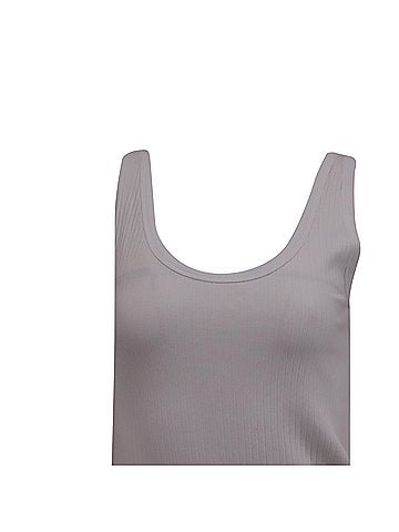 Dries Van Noten Dries Van Noten Ribbed Tank Top in White Cotton (view 2)