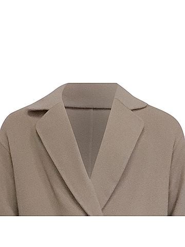 Mansur Gavriel Mansur Gavriel Double-Breasted Coat in Beige Wool (view 2)