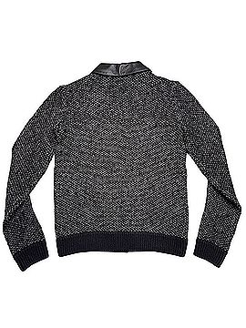 Rag & Bone Knit Shacket With Leather Trim Jacket Jacket (view 2)