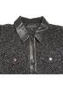 Rag & Bone Knit Shacket With Leather Trim Jacket Jacket - photo 5