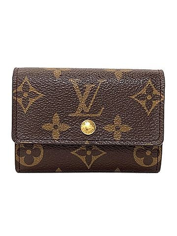 Louis Vuitton Louis Vuitton M61930 Portemonnaie Plat Coin Case, Monogram Canvas, Women's LOUIS VUITTON (view 1)