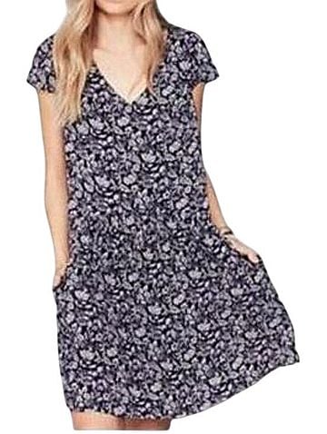 Garnet Hill Bohemian Pocket Detail Dress Casual Dress (view 1)