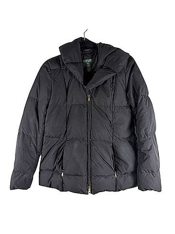 Ralph Lauren Quilted Hooded Puffer Coat Jacket (view 1)