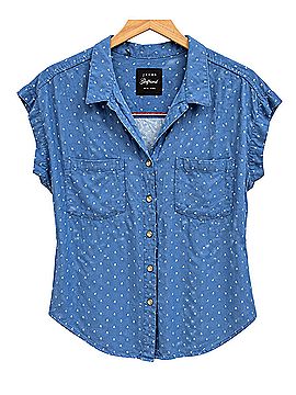 Jach's Girlfriend Short Sleeve Button-Down Shirt (view 1)