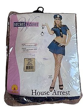 Rubie's Secret Wishes House Arrest Police Officer Cocktail Dress (view 1)