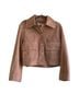Madewell Suede Boxy Crop Chore Jacket Jacket - photo 4
