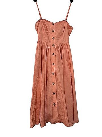 Free People Midi Dress Casual Dress (view 2)