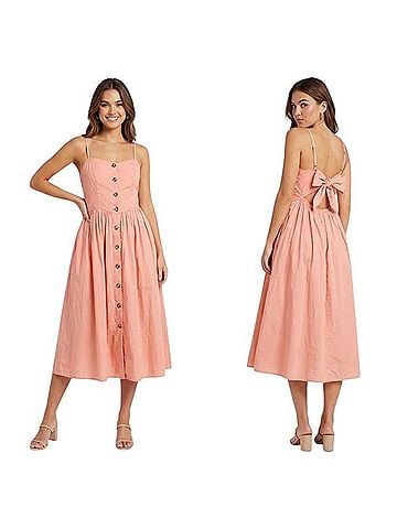 Free People Midi Dress Casual Dress (view 1)
