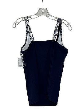Lands' End Deep Sea Mixed Medallion Swimsuit Top (view 2)
