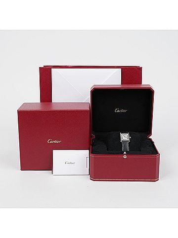 Cartier Tank Must Small Quartz Watch Black (view 1)